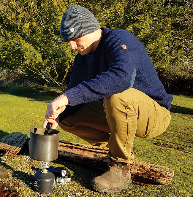 Todd Weimer on Salt Spring Island