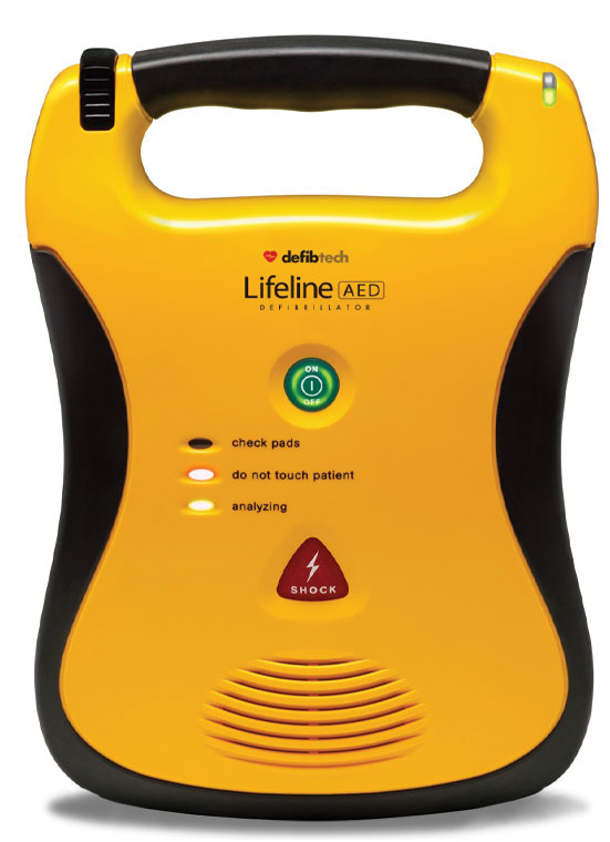 Photo of Defibtech Lifeline defibrillator