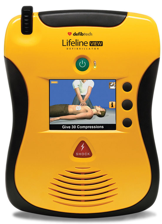 Photo of Defibtech Lifeline View defibrillator