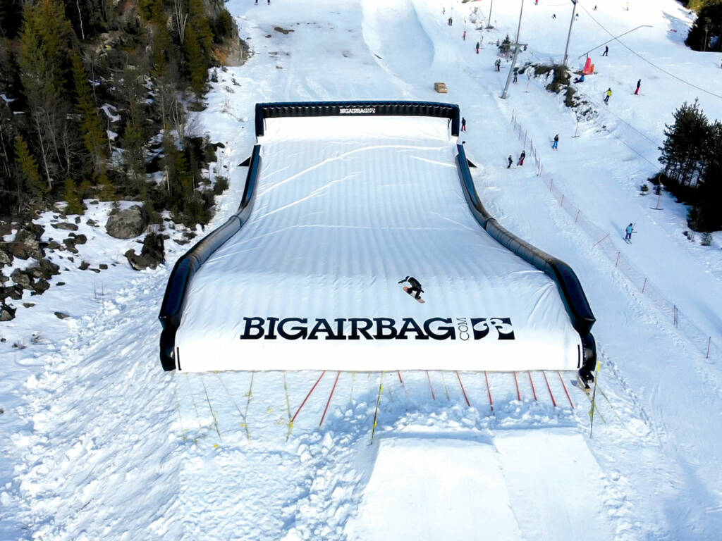 Aerial view of BigAirBag