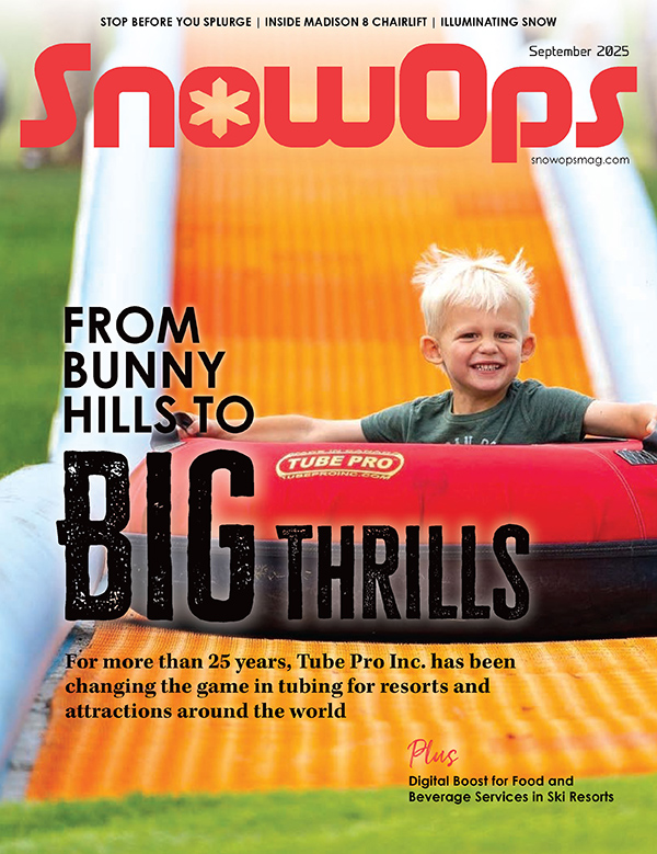 SnowOps Magazine - September 2025 - Cover - From Bunny Hills to Big Thrills
