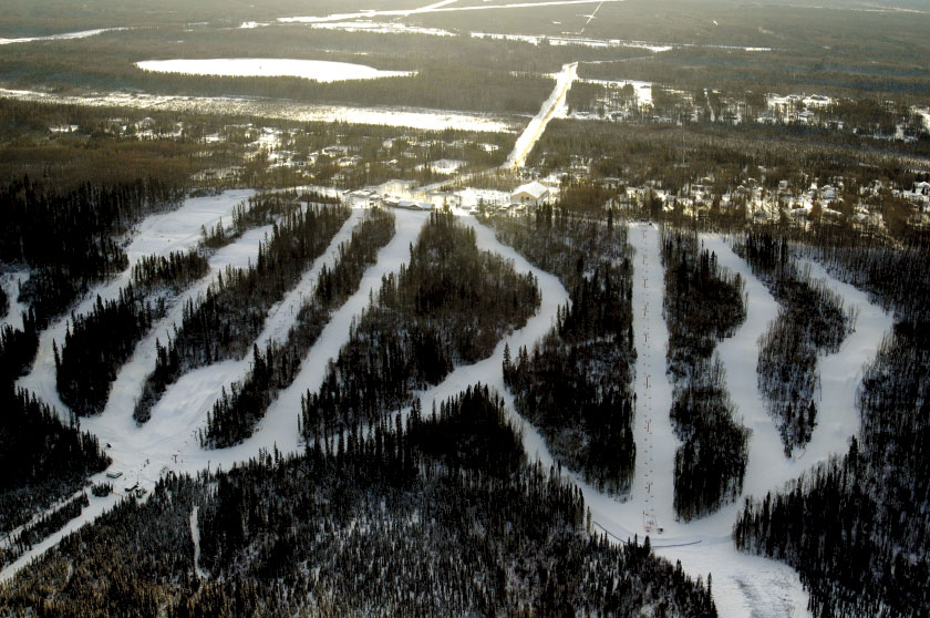 Aerial view of Vista Ridge All Season Park