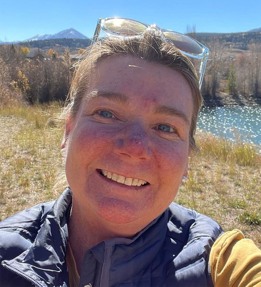 Deb Hoefer outdoor selfie