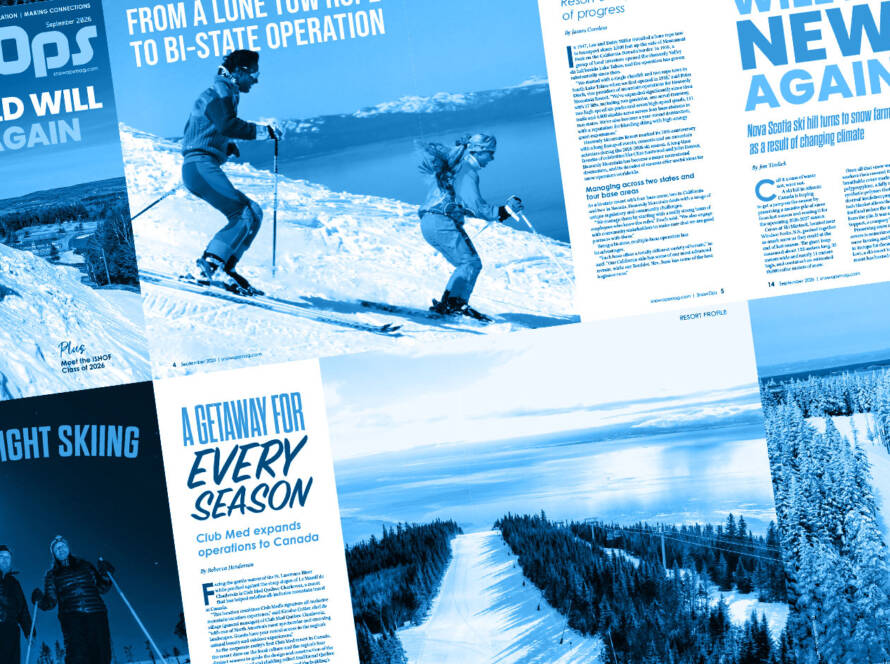 Collage of various pages from issue 3, 2026