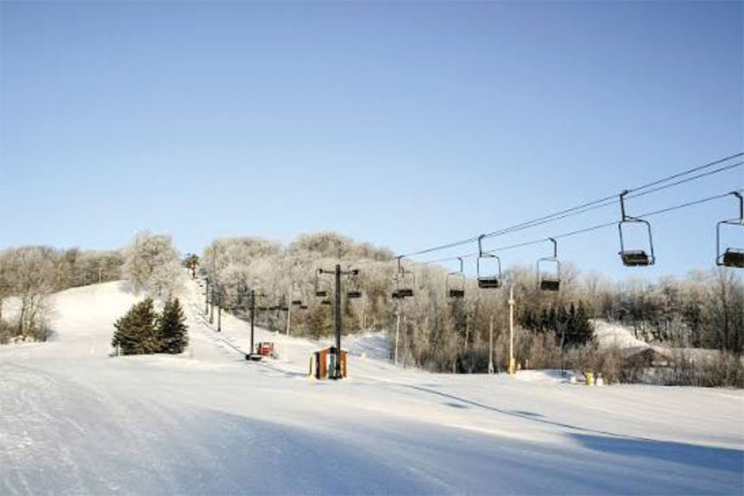 Chair lift at Mt. Zion