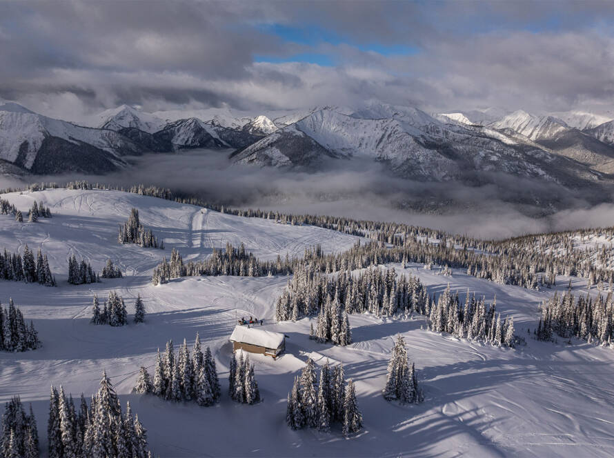Aerial view of Allen Creek